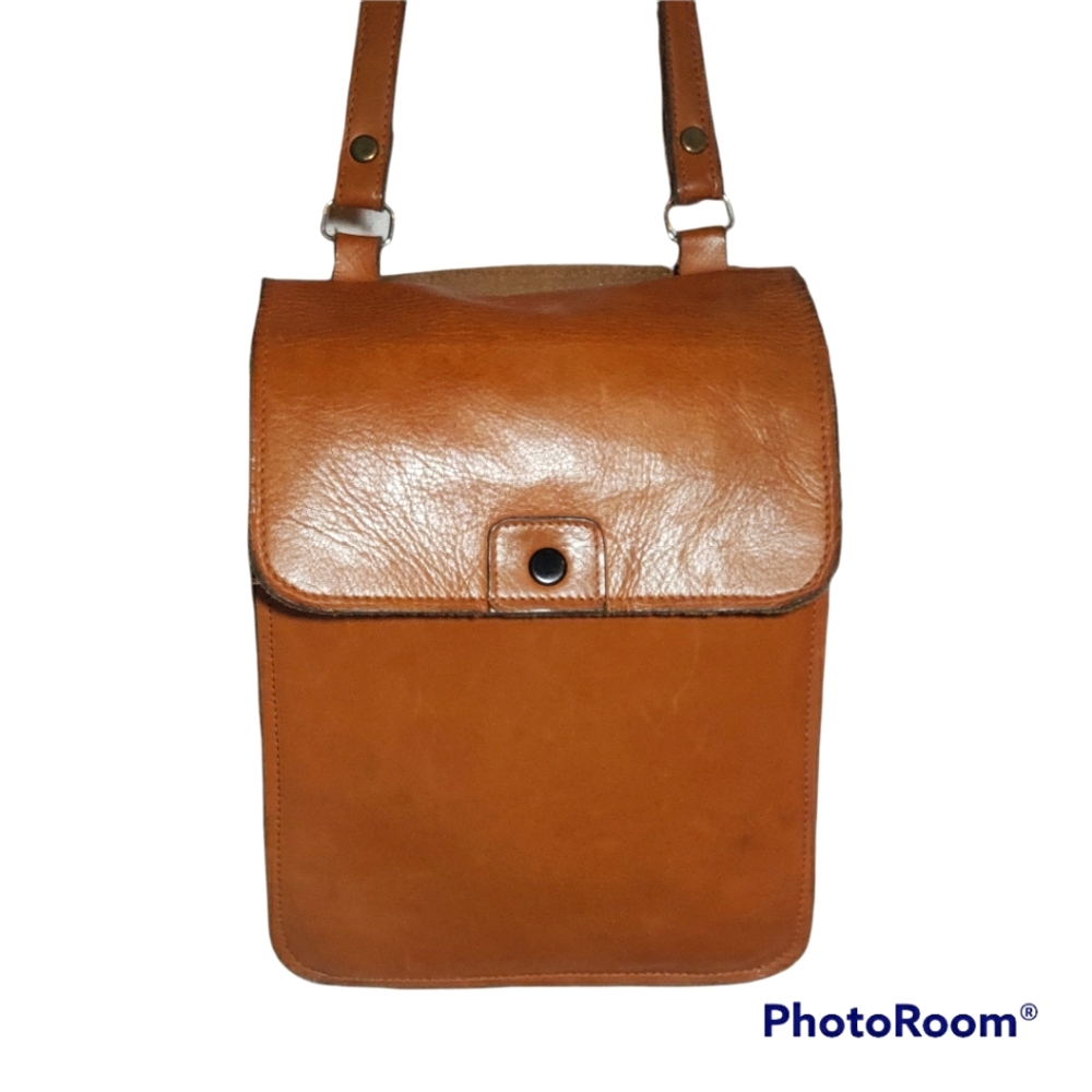 Vintage Deer Leather purse satchel